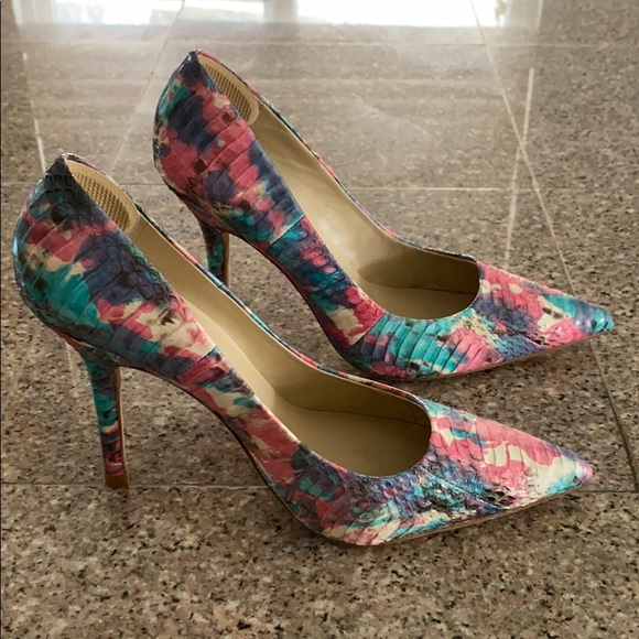 Multicolored Charles David heels - Picture 12 of 14